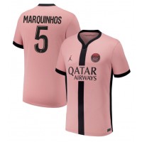 Camisa de time de futebol Paris Saint-Germain Marquinhos #5 Replicas 3º Equipamento 2024-25 Manga Curta